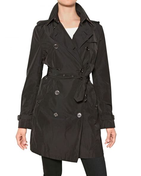 burberry brit nylon trench coat|trench coat burberry femme.